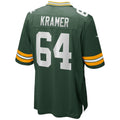 Punc GB.Packers #64 Jerry Kramer Green Team Retired Player Game Jersey