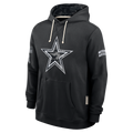 Punc D.Cowboys Black 2026 Salute to Service Sideline Dri-FIT Pullover Hoodie Jerseys