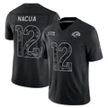 Punc LA.Rams #12 Puka Nacua Player Black Limited 2026 Salute to Service Home Game Stitched Jerseys