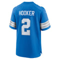 Punc D.Lions #2 Hendon Hooker Blue Team Game Jersey