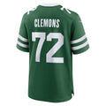 Punc NY.Jets #72 Micheal Clemons Legacy Green Team Game Jersey