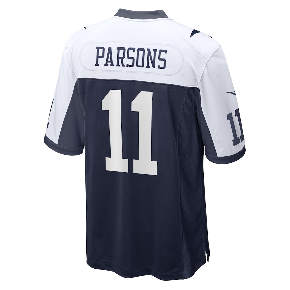 Punc D.Cowboys #11 Micah Parsons Navy Alternate Game Team Jersey