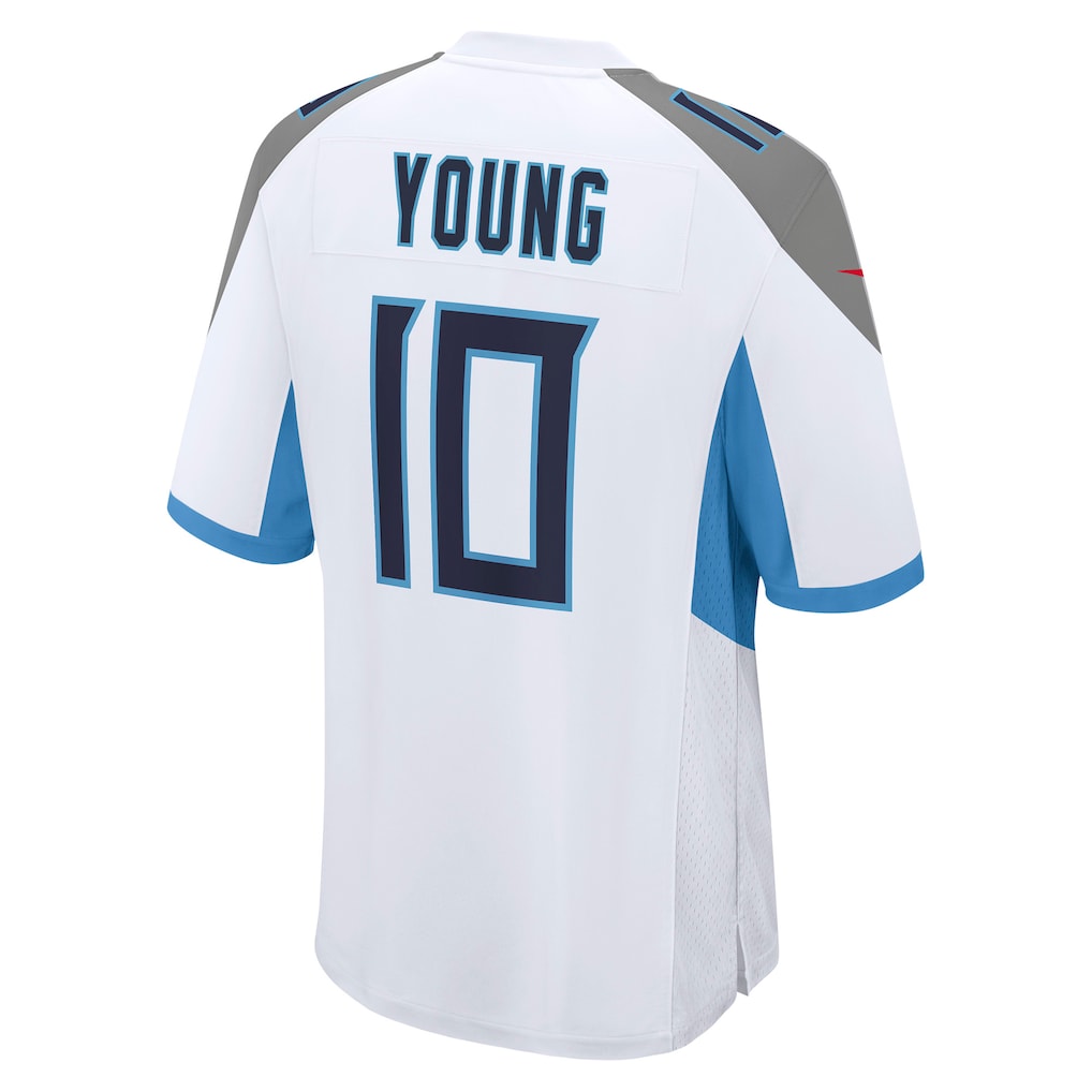Punc T.Titans #10 Vince Young White Retired Player Game Jersey