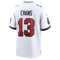 Punc TB.Buccaneers #13 Mike Evans White Game Jersey