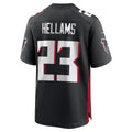 Punc A.Falcons #23 DeMarcco Hellams Black Team Game Jersey