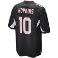 Punc A.Cardinals #10 DeAndre Hopkins Black Game Player Jersey