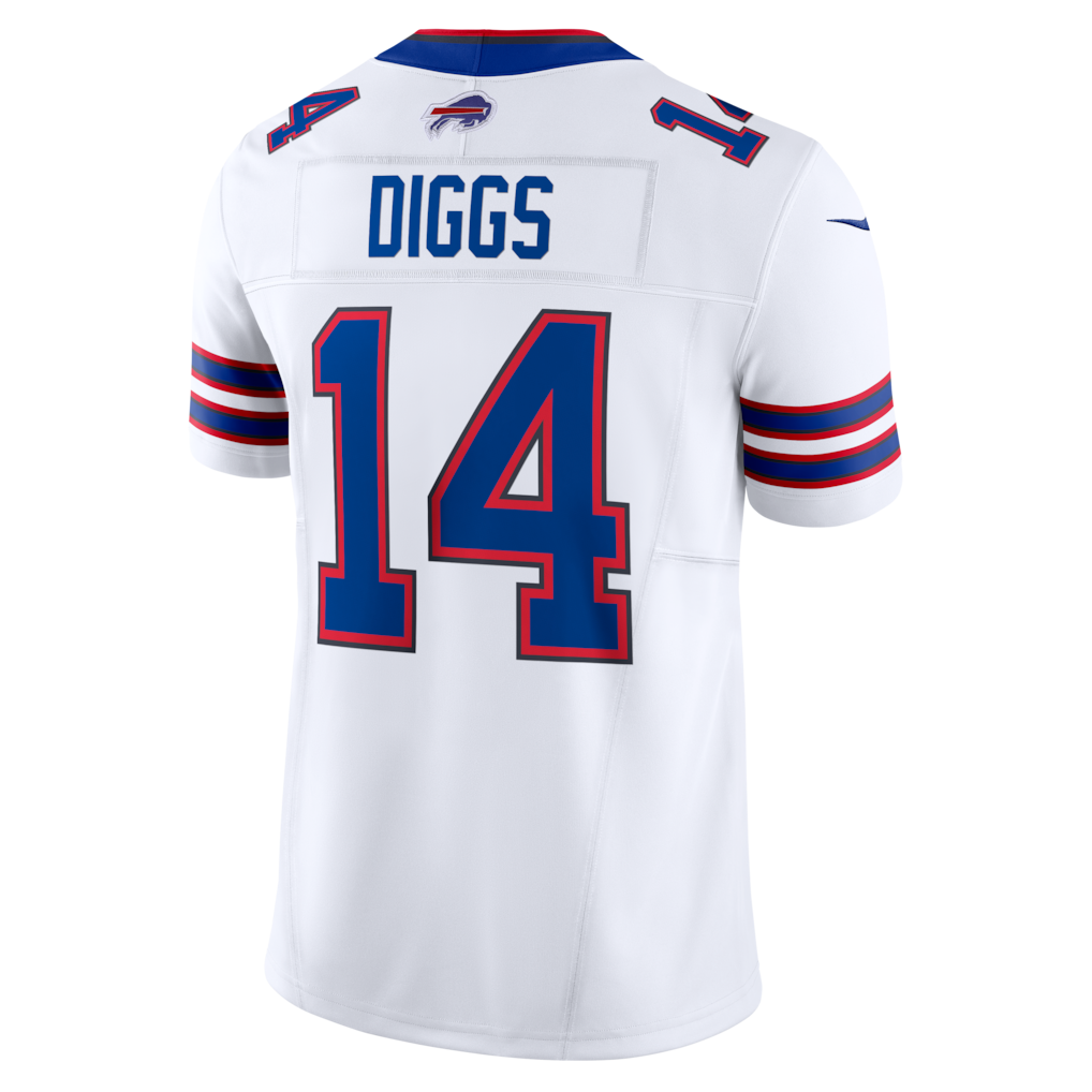 Punc B.Bills #14 Stefon Diggs White Vapor F.U.S.E. Limited Jersey