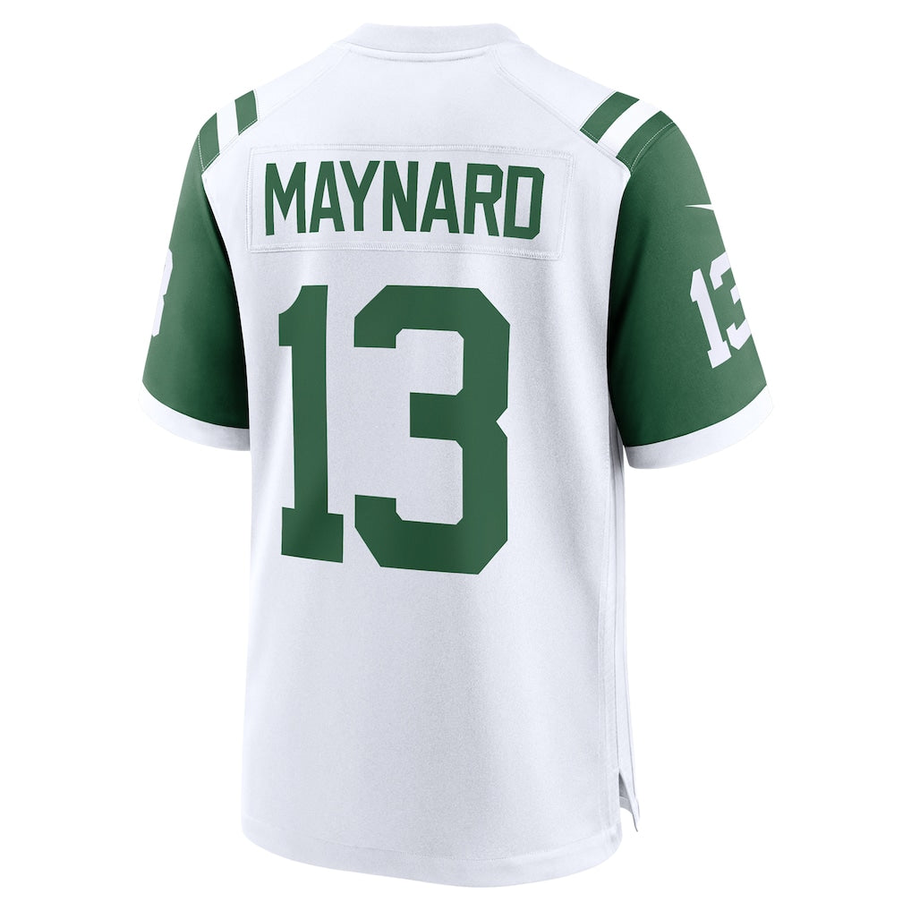 Punc NY.Jets #13 Don Maynard White Retired Player Alternate Game Jersey