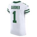 Punc NY.Jets #1 Ahmad Sauce Gardner White Alternate Vapor F.U.S.E. Elite Jersey
