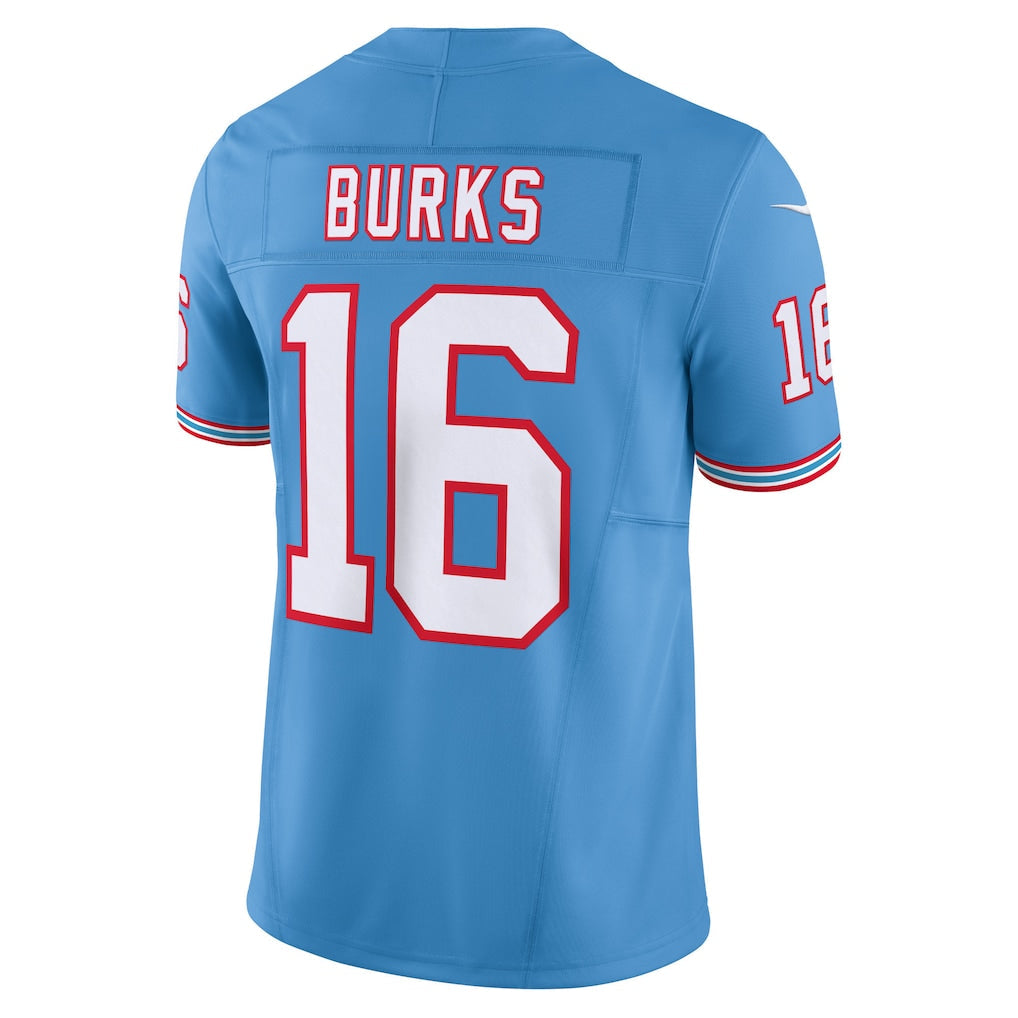 Punc T.Titans #16 Treylon Burks Light Blue Vapor F.U.S.E. Limited Jersey