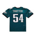Punc P.Eagles #54 Jeremiah Trotter Jr. Mitchell & Ness Green 2000 Legacy Throwback Replica Jersey