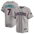 Punc A.Diamondbacks #7 Corbin Carroll Player Gray Limited American Personalized Stitched Jerseys