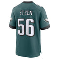 Punc P.Eagles #56 Tyler Steen Midnight Green Team Game Jersey