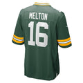 Punc GB.Packers #16 Bo Melton Green Team Game Jersey