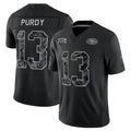 Punc SF.49ers #13 Brock Purdy Player Black Limited 2026 Salute to Service Home Game Stitched Jerseys