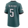 Punc P.Eagles #5 Donovan McNabb Midnight Green Team Game Jersey