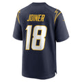 Punc LA.Chargers #18 Charlie Joiner Navy Retired Player Alternate Game Jersey