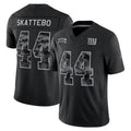 Punc NY.Giants #44 Cam Skattebo Player Black Limited 2026 Salute to Service Home Game Stitched Jerseys