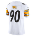 Punc #90 T.J. Watt Player P.Steelers White Vapor F.U.S.E. Limited Stitched Jersey