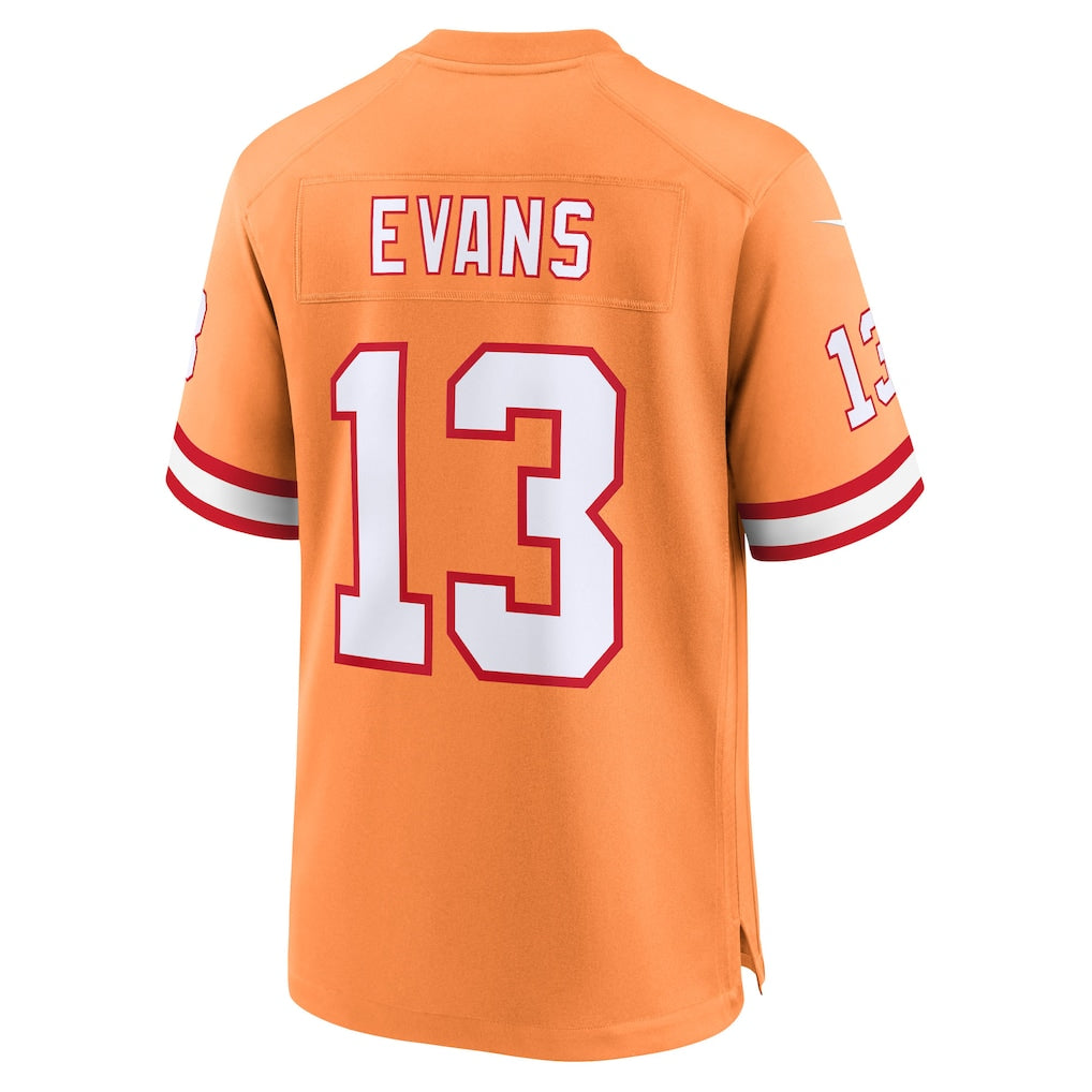Punc TB.Buccaneers #13 Mike Evans Creamsicle 50th Season Game Jersey