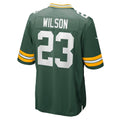 Punc GB.Packers #23 Emanuel Wilson Green Team Game Jersey