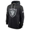 Punc LV.Raiders Black 2026 Salute to Service Sideline Dri-FIT Pullover Hoodie Jerseys