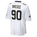 Punc NO.Saints #90 Bryan Bresee White Game Jersey