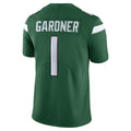 Punc NY.Jets #1 Ahmad Sauce Gardner Green Vapor Limited Jersey