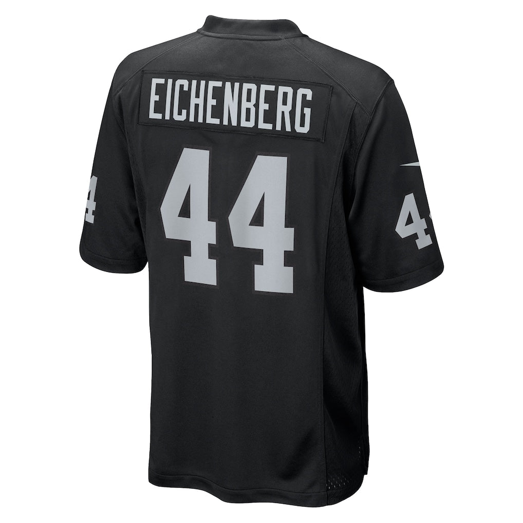 Punc LV.Raiders #44 Tommy Eichenberg Black Team Game Jersey