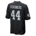 Punc LV.Raiders #44 Tommy Eichenberg Black Team Game Jersey