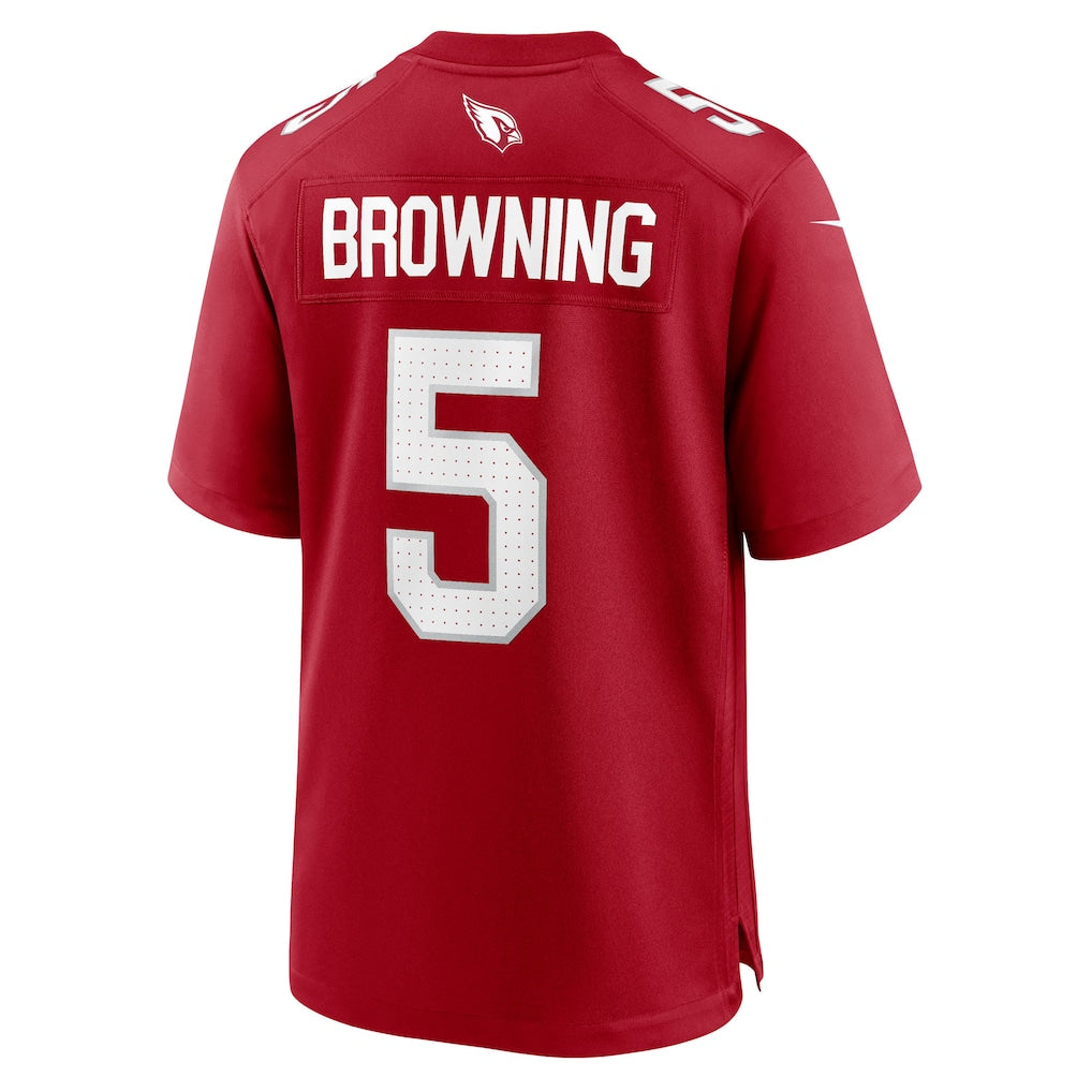 Punc A.Cardinals #5 Baron Browning Cardinal Team Game Jersey