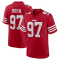 Punc SF.49ers #97 Nick Bosa Player Scarlet Player Game Stitched Jerseys
