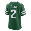 Punc NY.Jets #2 Tyrod Taylor Legacy Green Team Game Jersey