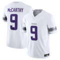 Punc #9 J.J. McCarthy Player MN.Vikings White Vapor F.U.S.E. Limited Stitched Jerseys