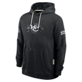 Punc KC.Chiefs Black 2026 Salute to Service Sideline Dri-FIT Pullover Hoodie Jerseys