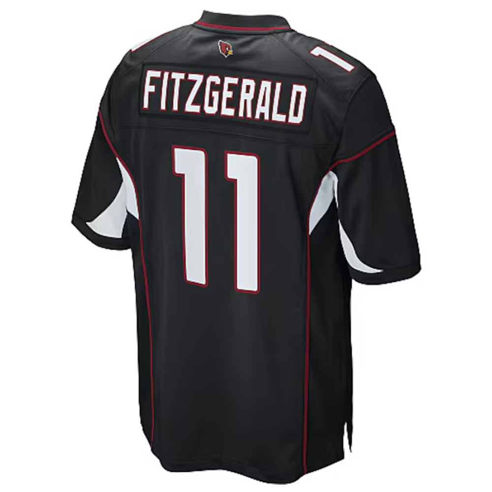 Punc A.Cardinals #11 Larry Fitzgerald Player Black Game Stitched Jerseys