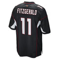 Punc A.Cardinals #11 Larry Fitzgerald Player Black Game Stitched Jerseys