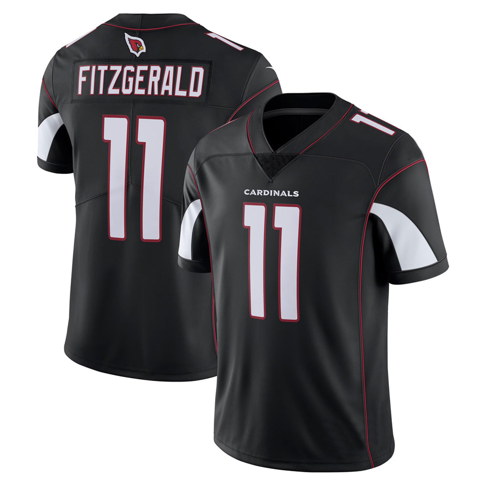 Punc A.Cardinals #11 Larry Fitzgerald Player Black Vapor Limited Stitched Jerseys