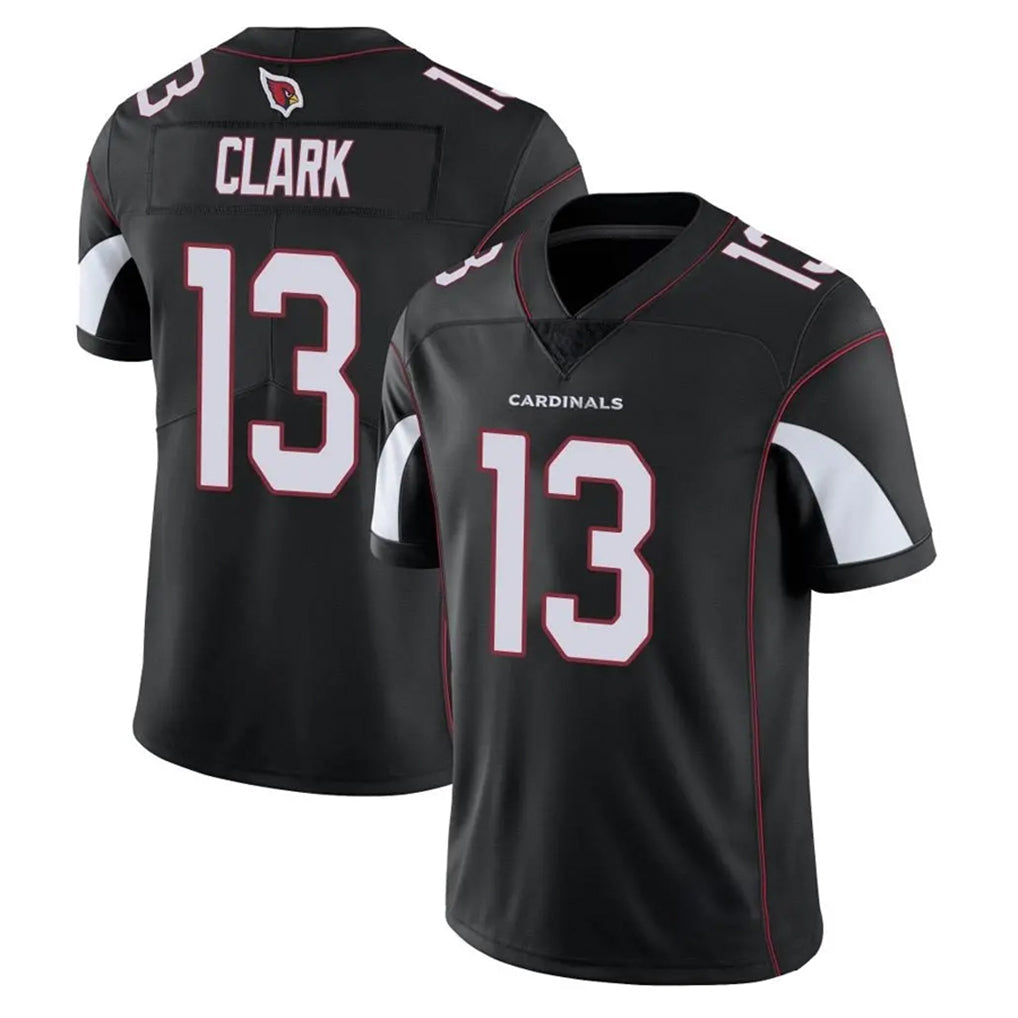 Punc A.Cardinals #13 Kei'Trel Clark Player Black Vapor Limited Home Game Stitched Jerseys