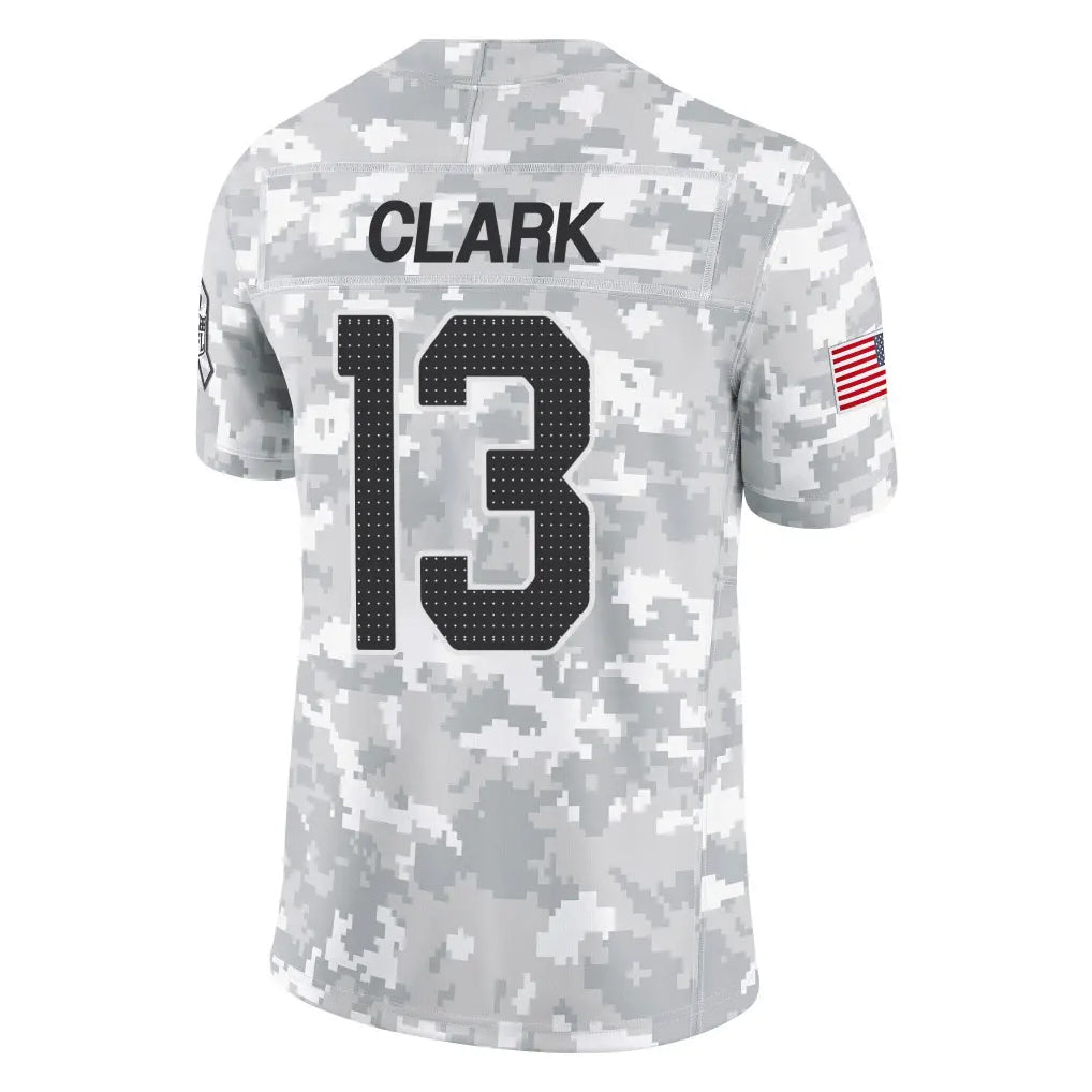 Punc A.Cardinals #13 Kei'Trel Clark Player Camo Salute to Service Limited Home Stitched Jerseys