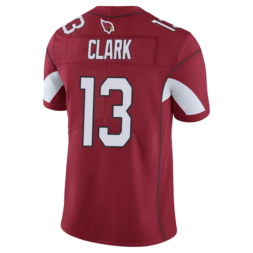 Punc A.Cardinals #13 Kei'Trel Clark Player Cardinal Vapor Limited Home Game  Stitched Jerseys