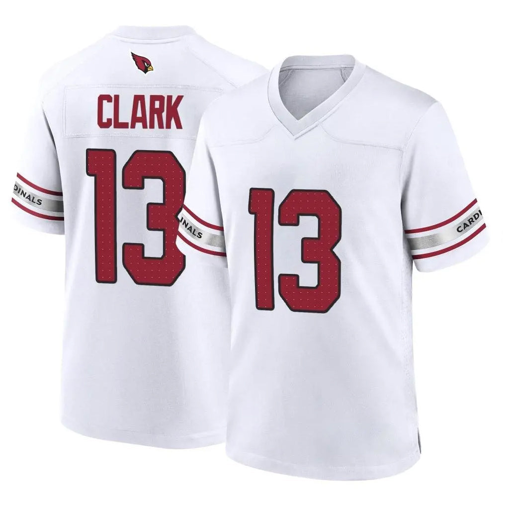 Punc A.Cardinals #13 Kei'Trel Clark Player White Home Game Stitched Jerseys