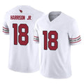 Punc A.Cardinals #18 Marvin Harrison Jr. Player White Vapor F.U.S.E. Limited Home Game Stitched Jerseys