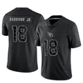 PuncA.Cardinals #18 Marvin Harrison Jr. Player Black RFLCTV Limited Stitched Jerseys