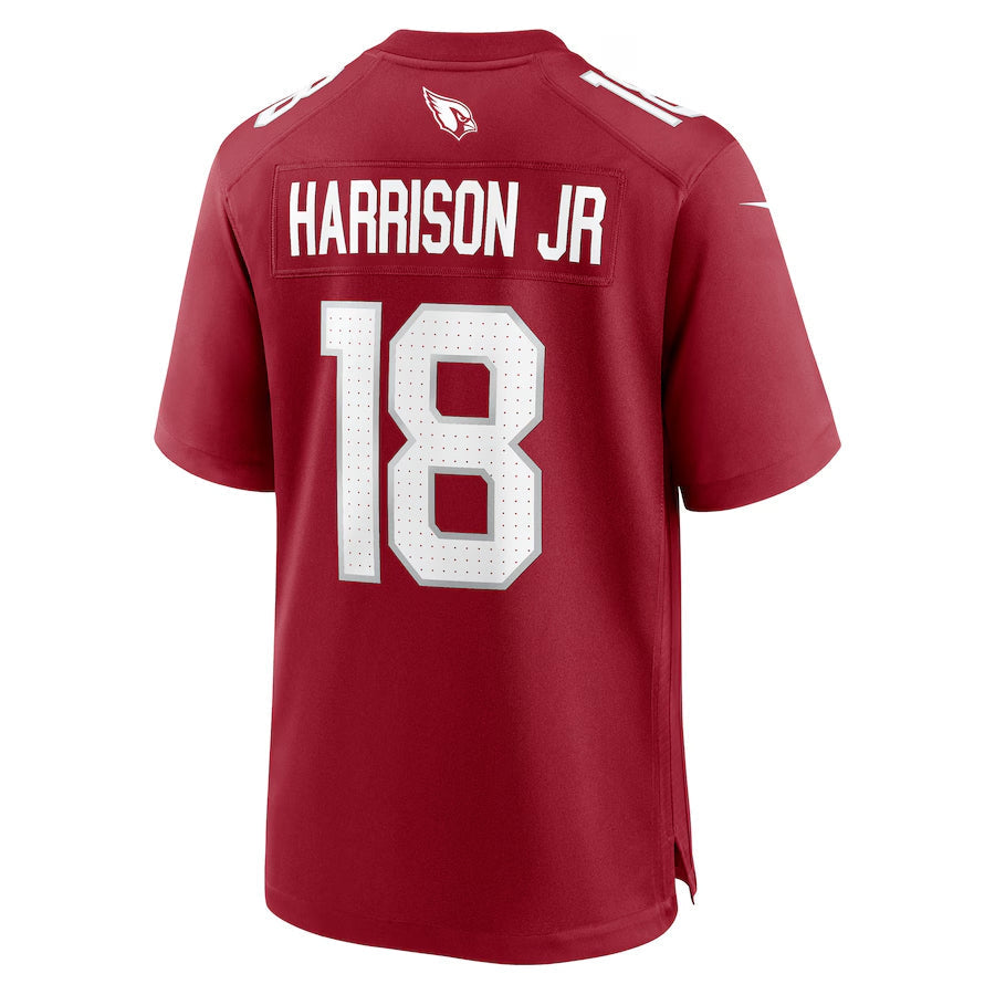 Punc A.Cardinals #18 Marvin Harrison Jr. Player Cardinal Game Stitched Jerseys