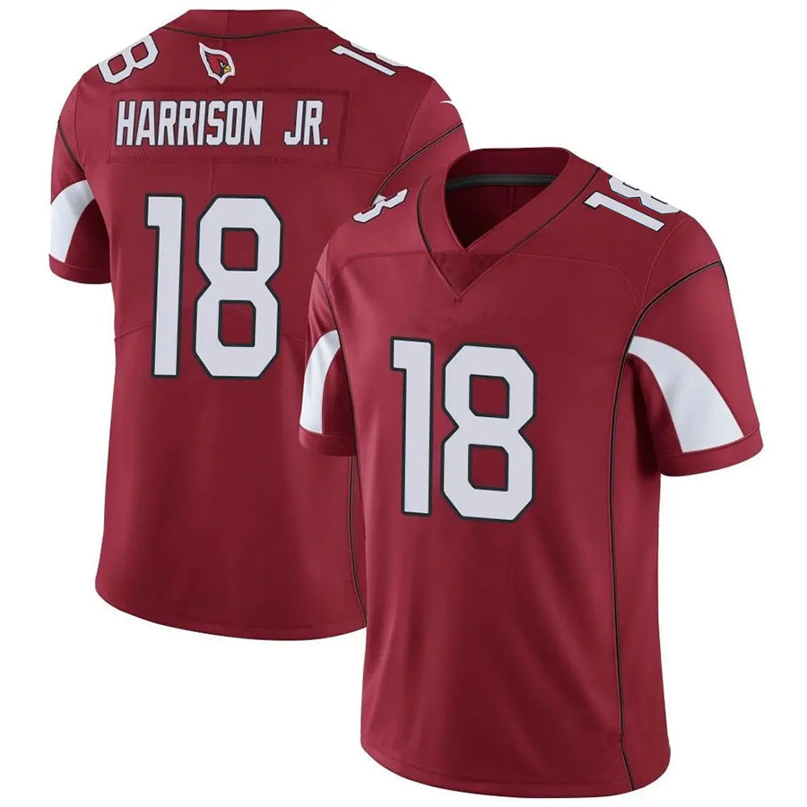 Punc A.Cardinals #18 Marvin Harrison Jr. Player Red Limited Vapor Untouchable  Stitched  Jerseys