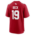 Punc A.Cardinals #19 Carson Beck Player Cardinal Limited Home Game Stitched Jerseys