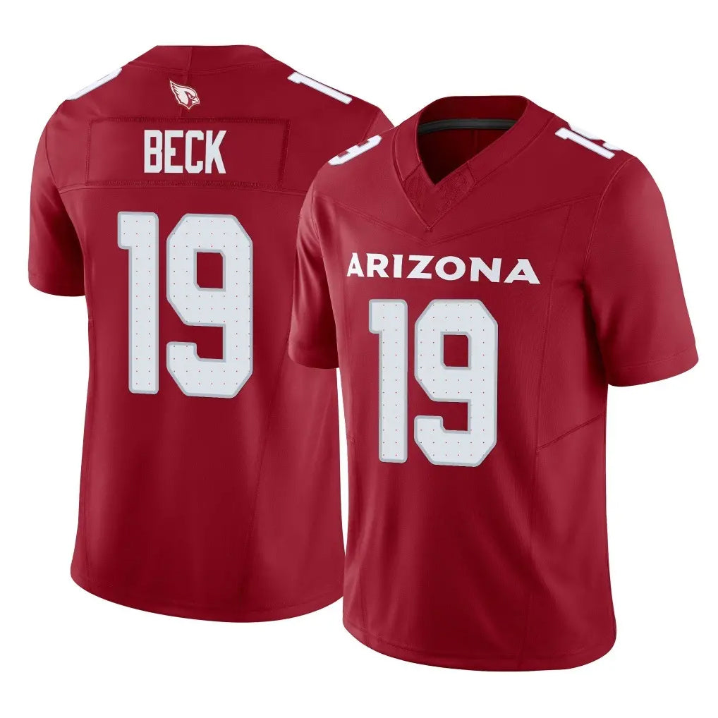 Punc A.Cardinals #19 Carson Beck Player Cardinal Vapor F.U.S.E. Limited Home Game Stitched Jerseys