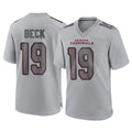 Punc A.Cardinals #19 Carson Beck Player Gray Fashion Home Game Stitched Jerseys