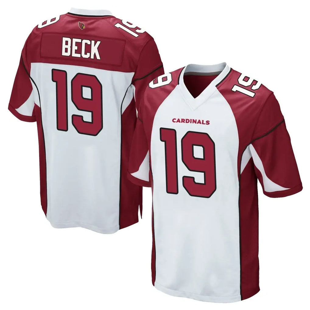 Punc A.Cardinals #19 Carson Beck Player White Cardinal Home Game Stitched Jerseys